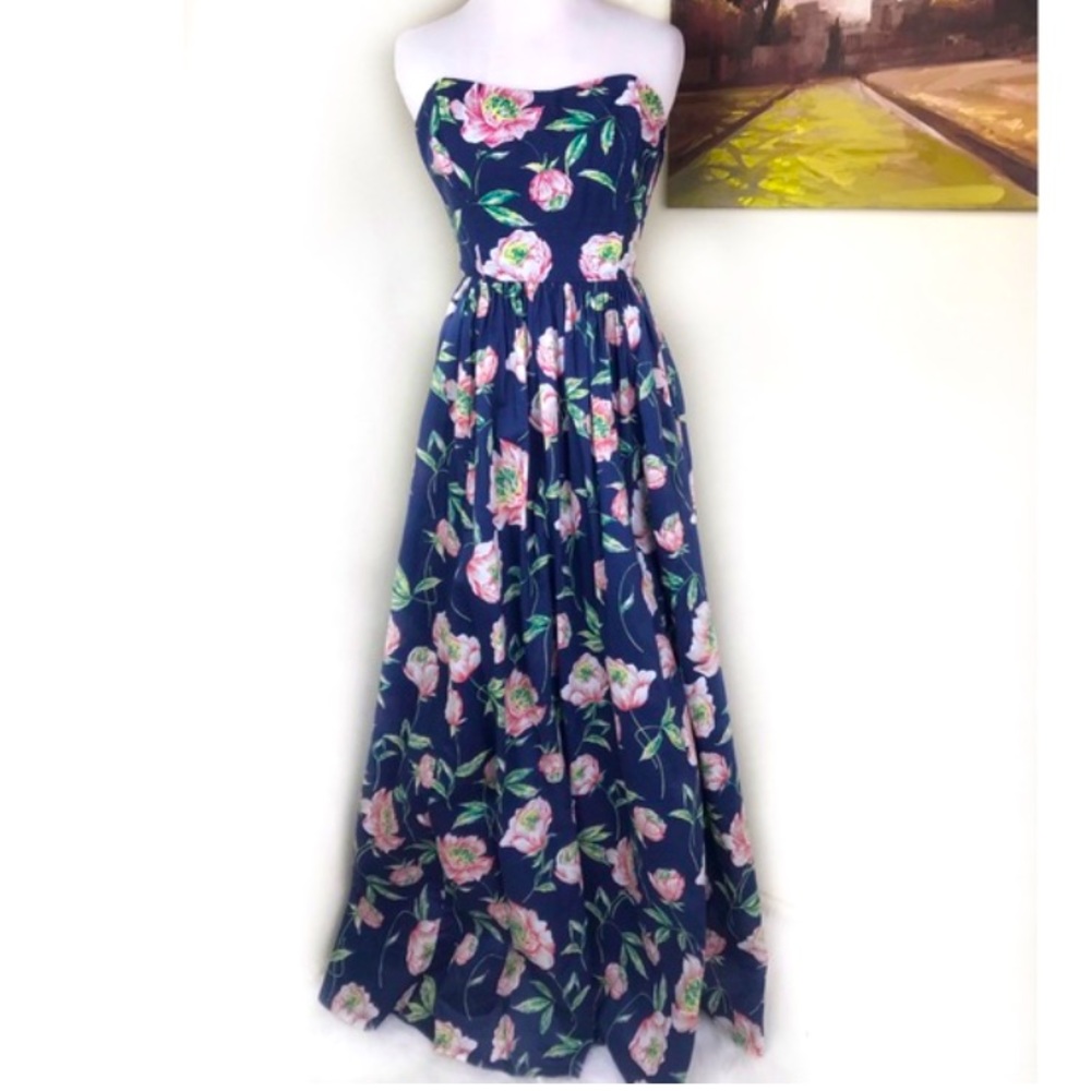 French Connection Floral Maxi Dress